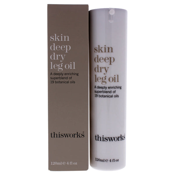 ThisWorks Skin Deep Dry Leg Oil by ThisWorks for Unisex - 4 oz Oil