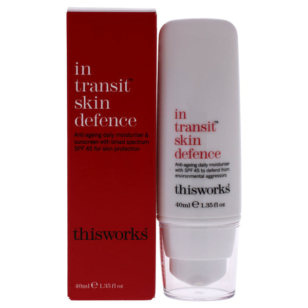 ThisWorks In Transit Skin Defence by ThisWorks for Unisex - 1.35 oz Moisturiser