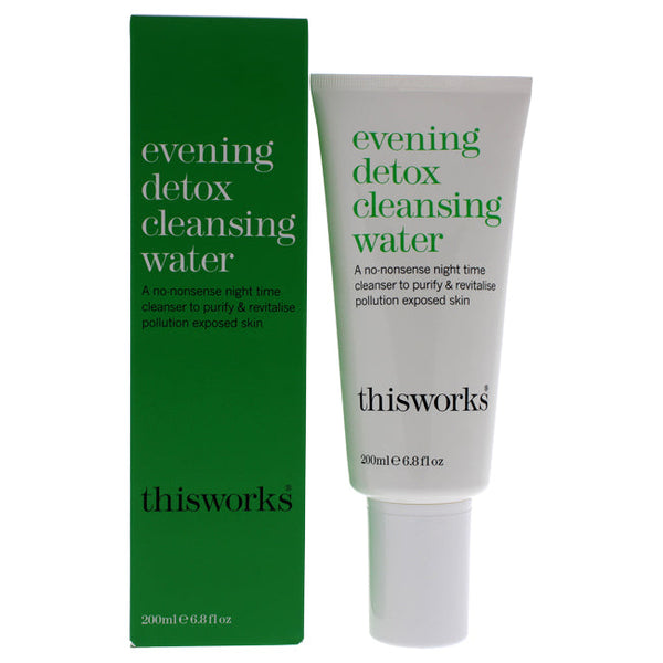 ThisWorks Evening Detox Cleansing Water by ThisWorks for Unisex - 6.8 oz Cleanser