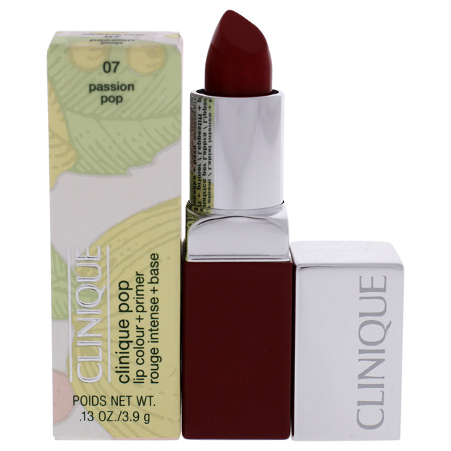 Clinique Clinique Pop Lip Colour Plus Primer - 07 Passion Pop by Clinique for Women - 0.13 oz Lipstick