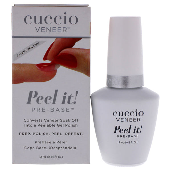 Cuccio Veneer Peel It Pre-Base by Cuccio for Women - 0.44 oz Nail Remover
