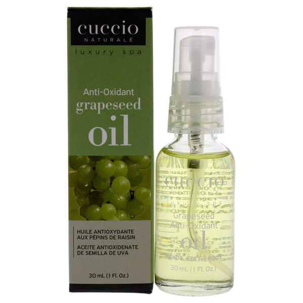 Cuccio Grapeseed Anti-Oxidant Oil by Cuccio for Women - 1 oz Oil