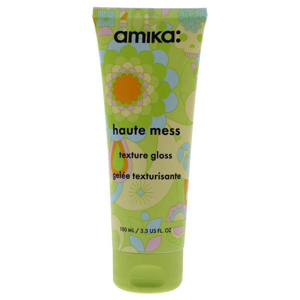 Amika Haute Mess Texture Gloss by Amika for Unisex - 3.3 oz Gel