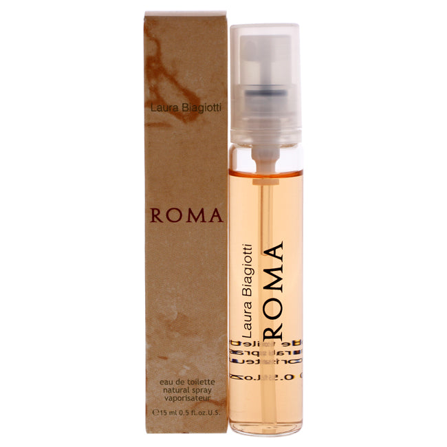 Laura Biagiotti Roma by Laura Biagiotti for Women - 0.5 oz EDT Spray