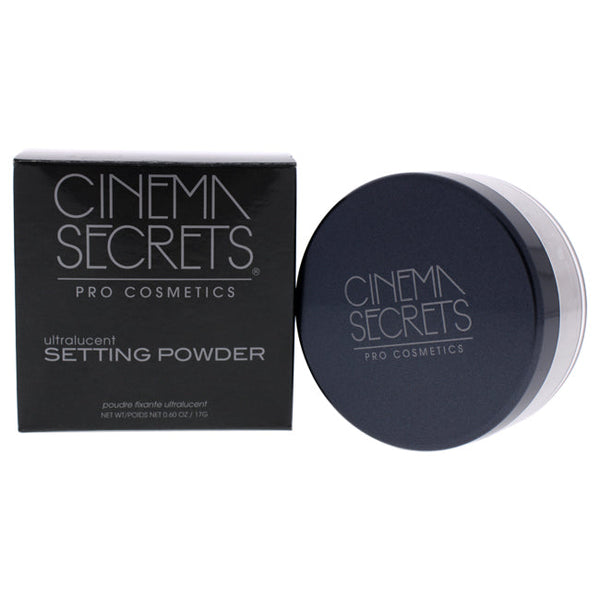 Cinema Secrets Ultralucent Setting Powder - Colorless by Cinema Secrets for Women - 0.6 oz Powder