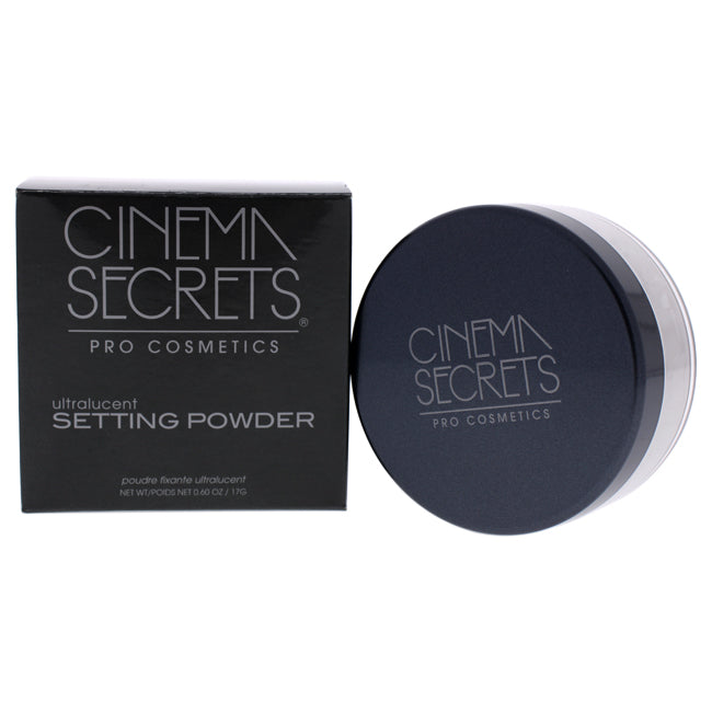 Cinema Secrets Ultralucent Setting Powder - Colorless by Cinema Secrets for Women - 0.6 oz Powder