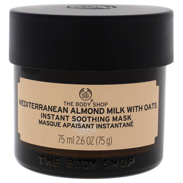 The Body Shop Mediterranean Almond Milk with Oats Instant Soothing Mask by The Body Shop for Unisex - 2.6 oz Mask