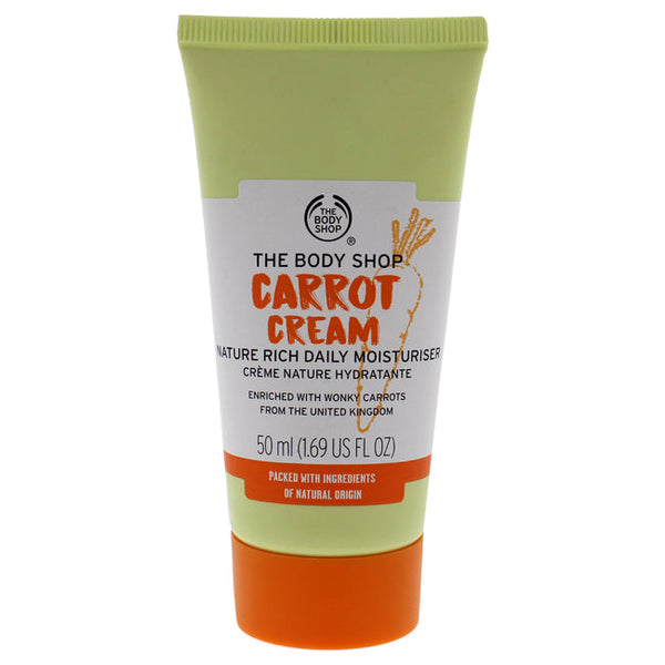 The Body Shop Carrot Cream Nature Rich Daily Moisturiser by The Body Shop for Unisex - 1.69 oz Moisturizer