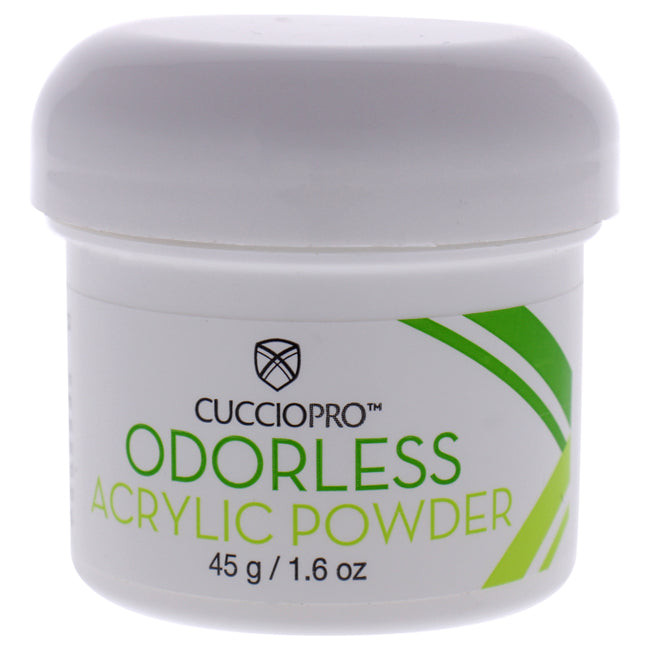 Cuccio Pro Odorless Acrylic Powder - Clear by Cuccio Pro for Women - 1.6 oz Acrylic Powder