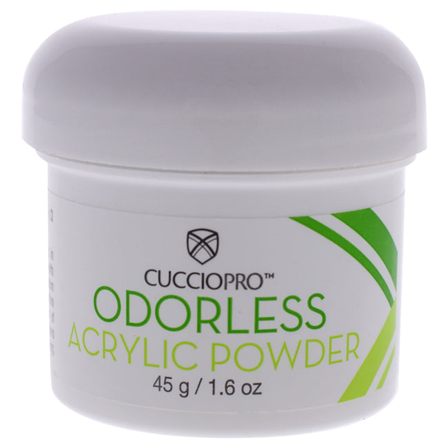 Cuccio Pro Odorless Acrylic Powder - Super White by Cuccio Pro for Women - 1.6 oz Acrylic Powder