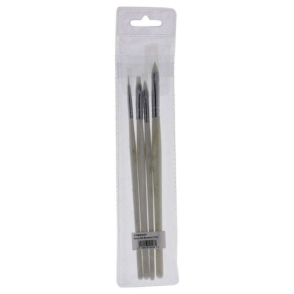 Cuccio Nylon Nail Gel Brush Set - 1222 by Cuccio for Women - 1 Pc Nail Brush