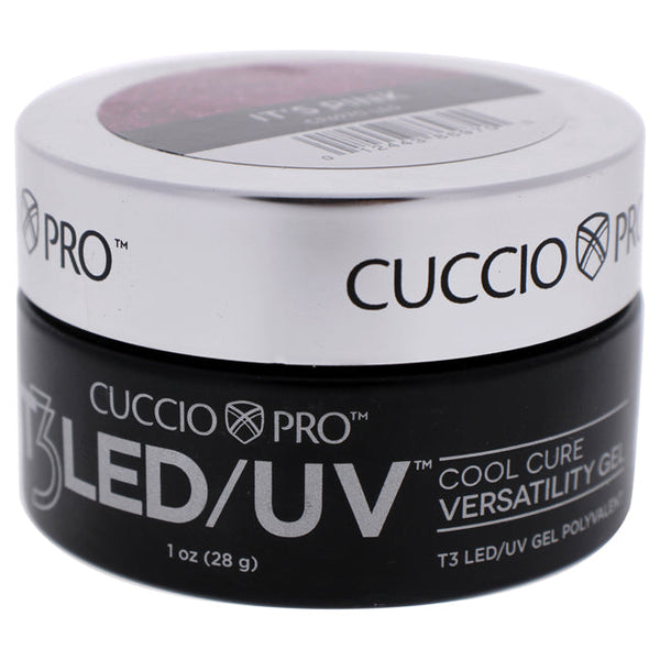 Cuccio Pro T3 Cool Cure Versatility Gel - Its Pink by Cuccio Pro for Women - 1 oz Nail Gel