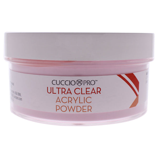 Cuccio Pro Ultra Clear Acrylic Powder - Extreme Pink by Cuccio Pro for Women - 12.75 oz Acrylic Powder