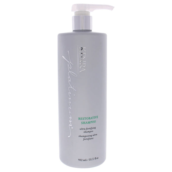 Kenra Platinum Restorative Shampoo by Kenra for Unisex - 31.5 oz Shampoo