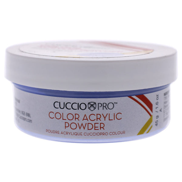 Cuccio Pro Colour Acrylic Powder - Blueberry Blue by Cuccio Pro for Women - 1.6 oz Acrylic Powder