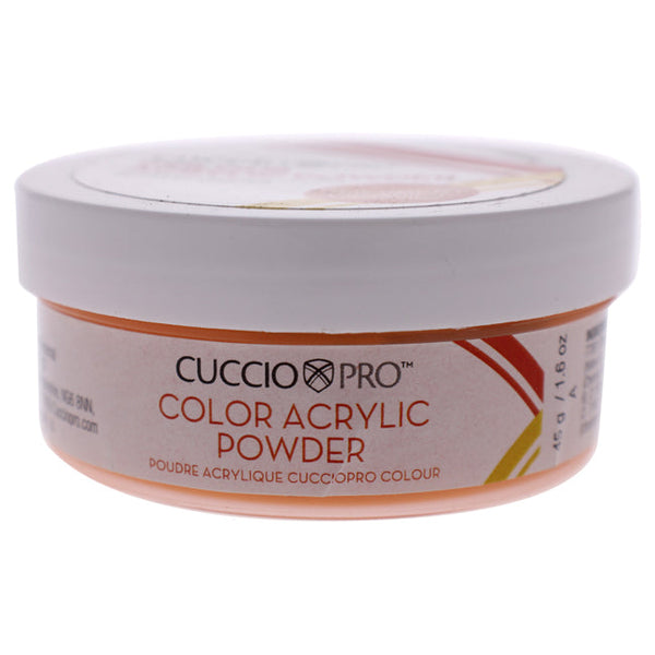 Cuccio Pro Colour Acrylic Powder - Sherbert Orange by Cuccio Pro for Women - 1.6 oz Acrylic Powder