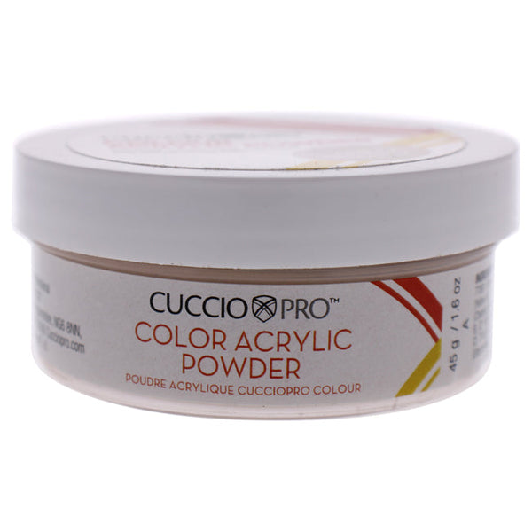 Cuccio Pro Colour Acrylic Powder - Amaretto Brown by Cuccio Pro for Women - 1.6 oz Acrylic Powder