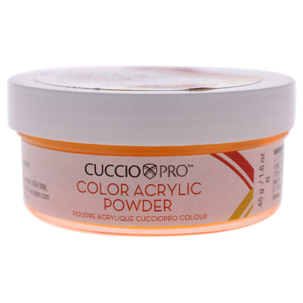Cuccio Pro Colour Acrylic Powder - Neon Nectarine by Cuccio Pro for Women - 1.6 oz Acrylic Powder