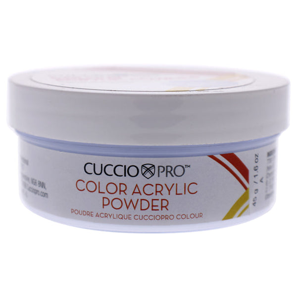 Cuccio Pro Colour Acrylic Powder - Peppermint Blue by Cuccio Pro for Women - 1.6 oz Acrylic Powder