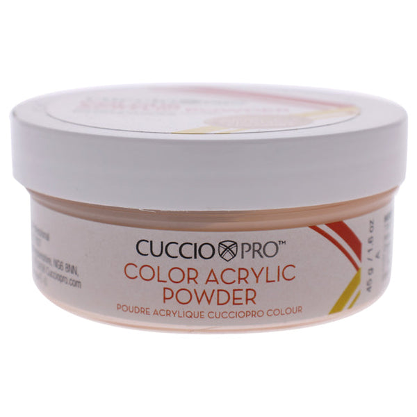 Cuccio Pro Colour Acrylic Powder - Apricot Orange by Cuccio Pro for Women - 1.6 oz Acrylic Powder