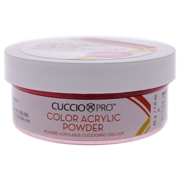 Cuccio Pro Colour Acrylic Powder - Fruit Punch Red by Cuccio Pro for Women - 1.6 oz Acrylic Powder