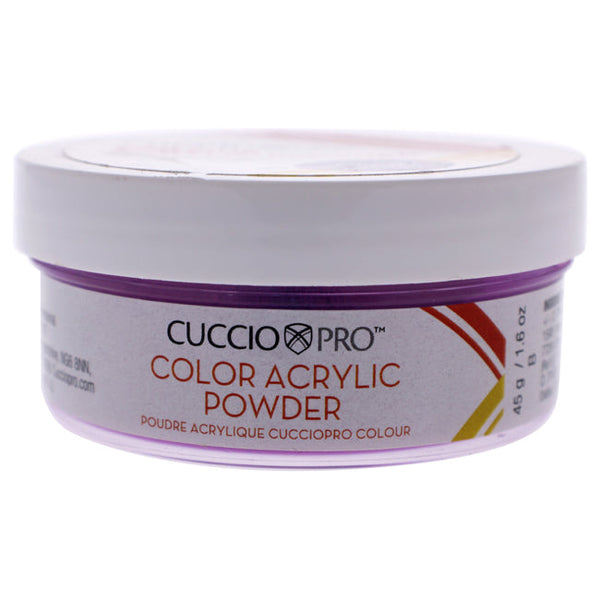 Cuccio Pro Colour Acrylic Powder - Neon Grape by Cuccio Pro for Women - 1.6 oz Acrylic Powder