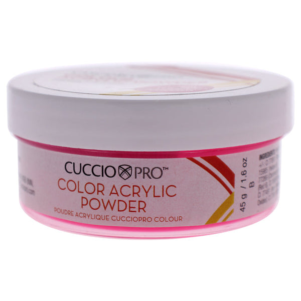 Cuccio Pro Colour Acrylic Powder - Neon Raspberry by Cuccio Pro for Women - 1.6 oz Acrylic Powder