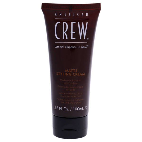 American Crew Crew Matte Styling Cream by American Crew for Men - 3.3 oz Gel