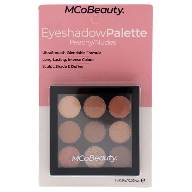 MCoBeauty Eyeshadow Palette - Peachy Nudes by MCoBeauty for Women - 0.03 oz Eyeshadow