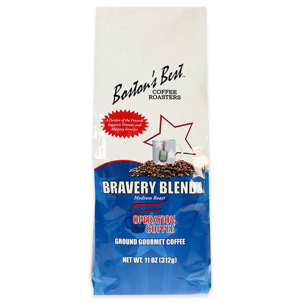 Bostons Best Bravery Blend Ground Gourmet Coffee by Bostons Best for Unisex - 11 oz Coffee
