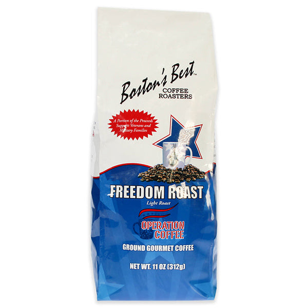 Bostons Best Freedom Roast Ground Gourmet Coffee by Bostons Best for Unisex - 11 oz Coffee
