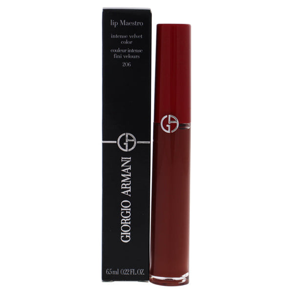 Giorgio Armani Lip Maestro Intense Velvet Color - 206 Cedar by Giorgio Armani for Women - 0.22 oz Lipstick