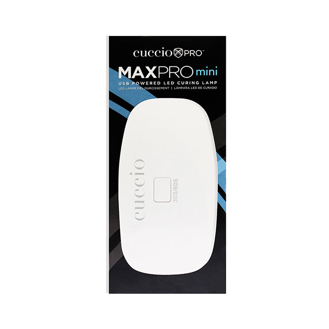 Max Pro Mini USB LED Curing Lamp by Cuccio Pro for Women - 1 Pc Nail Lamp