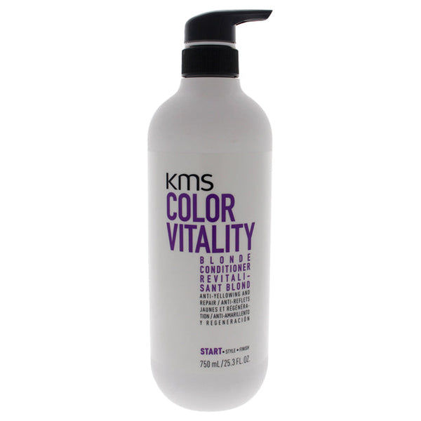 KMS Color Vitality Blonde Conditioner by KMS for Unisex - 25.3 oz Conditioner
