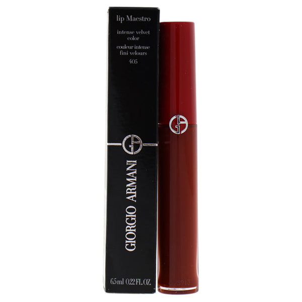 Giorgio Armani Lip Maestro Intense Velvet Color - 405 Sultan by Giorgio Armani for Women - 0.22 oz Lip Gloss