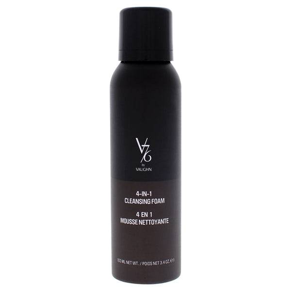 V76 by Vaughn 4-In-1 Cleansing Foam by V76 by Vaughn for Unisex - 3.4 oz Cleanser