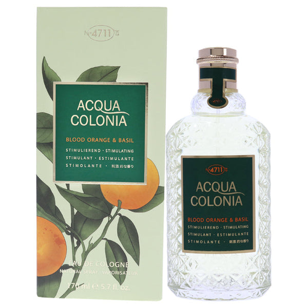 Muelhens 4711 Acqua Colonia Blood Orange and Basil by Muelhens for Women - 5.7 oz EDC Spray