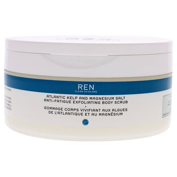 REN Atlantic Kelp And Magnesium Salt Anti-Fatigue Exfoliating Body Scrub by REN for Unisex - 5 oz Scrub