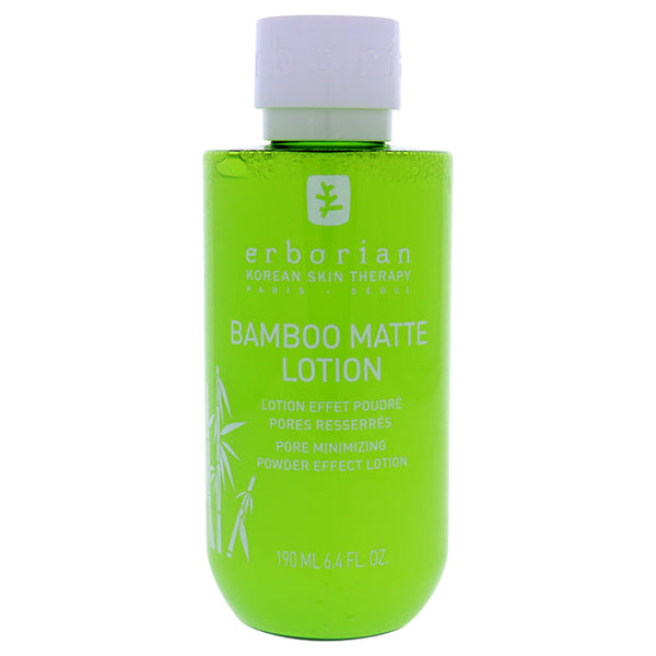 Erborian Bamboo Matte Lotion by Erborian for Unisex - 6.4 oz Treatment
