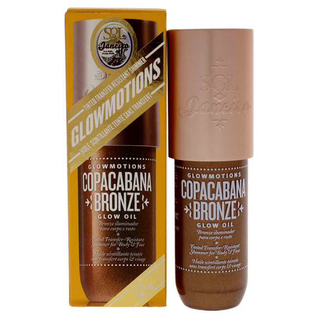 Sol de Janeiro Glowmotions Copacabana Bronze Glow Oil by Sol de Janeiro for Unisex - 2.5 oz Oil