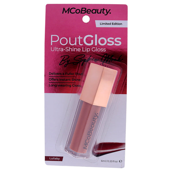 MCoBeauty Pout Gloss Ultra Shine Lip Gloss - Lullaby by MCoBeauty for Women - 0.2 oz Lip Gloss