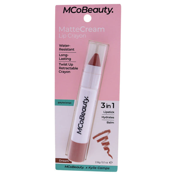 MCoBeauty Matte Cream Lip Crayon - Dream by MCoBeauty for Women - 0.09 oz Lipstick