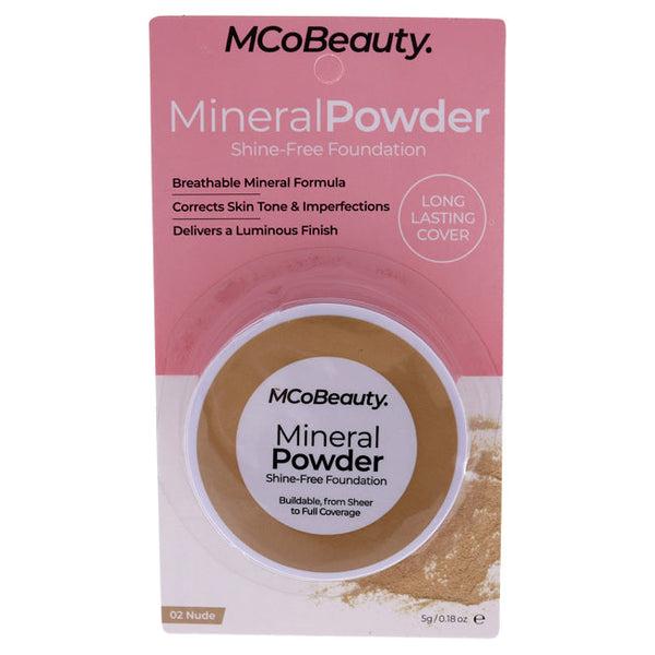 MCoBeauty Mineral Powder Shine-Free Foundation - Nude by MCoBeauty for Women - 0.18 oz Foundation