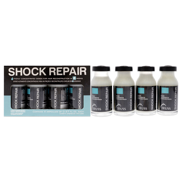 Truss Shock Repair by Truss for Unisex - 4 x 0.57 oz Treatment
