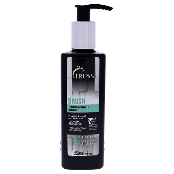 Truss Brush Thermo-Activated Keratin by Truss for Unisex - 8.45 oz Treatment
