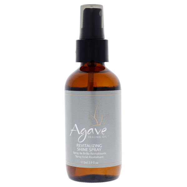 Agave Healing Oil Revitalizing Shine Spray by Agave Healing Oil for Unisex - 3.9 oz Hairspray