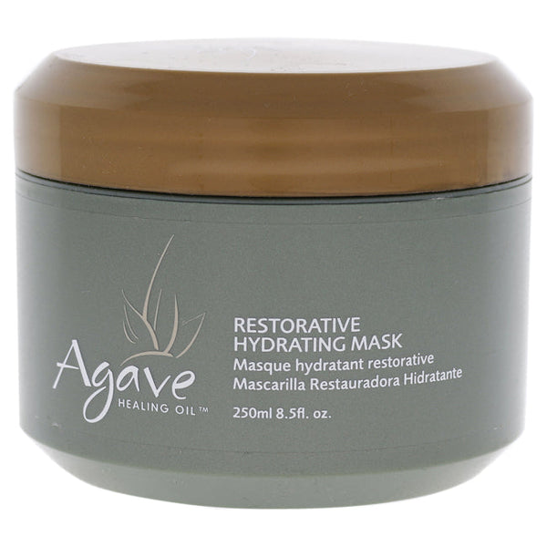 Agave Healing Oil Restorative Hydrating Mask by Agave Healing Oil for Unisex - 8.5 oz Masque