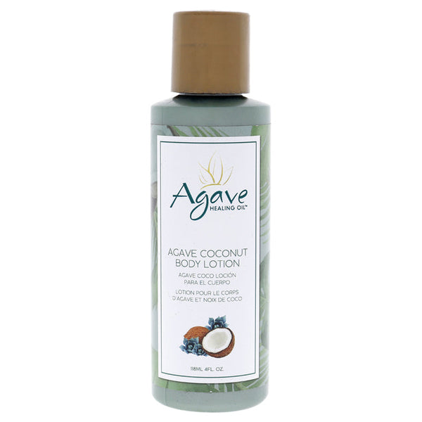 Agave Healing Oil Agave Coconut Body Lotion by Agave Healing Oil for Unisex - 4 oz Body Lotion