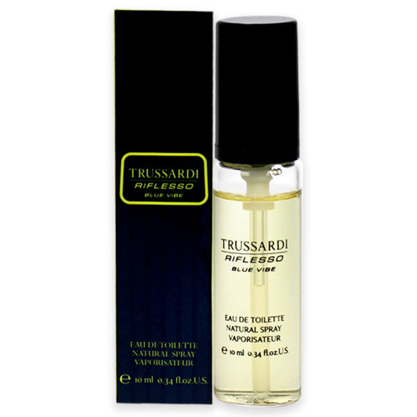 Trussardi Riflesso Blue Vibe by Trussardi for Men - 0.34 oz EDT Spray (Mini)