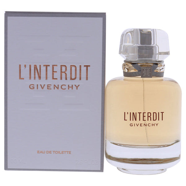 Givenchy Linterdit by Givenchy for Women - 2.6 oz EDT Spray
